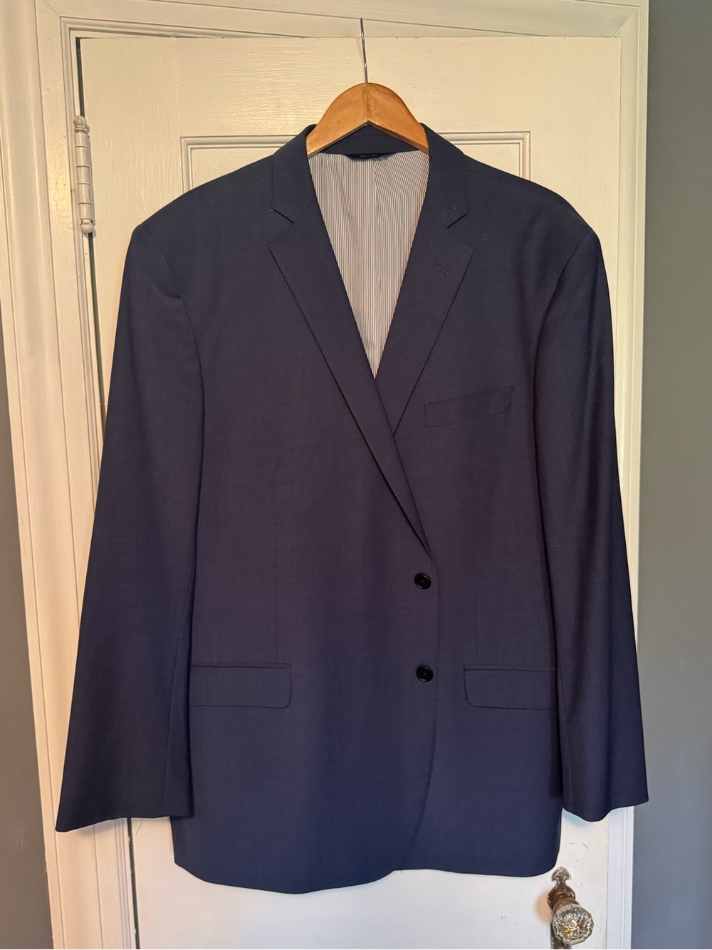 Brooks Brothers Explorer Regent Suit Jacket Navy Size 50L